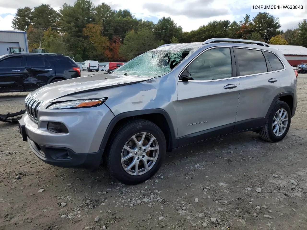 2017 Jeep Cherokee Latitude VIN: 1C4PJMCB4HW638843 Lot: 75288324