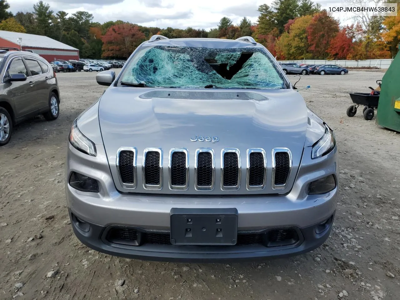 2017 Jeep Cherokee Latitude VIN: 1C4PJMCB4HW638843 Lot: 75288324