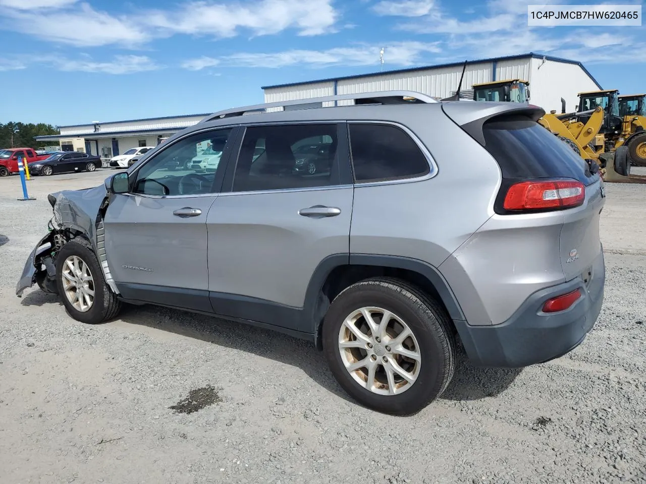 2017 Jeep Cherokee Latitude VIN: 1C4PJMCB7HW620465 Lot: 75317574