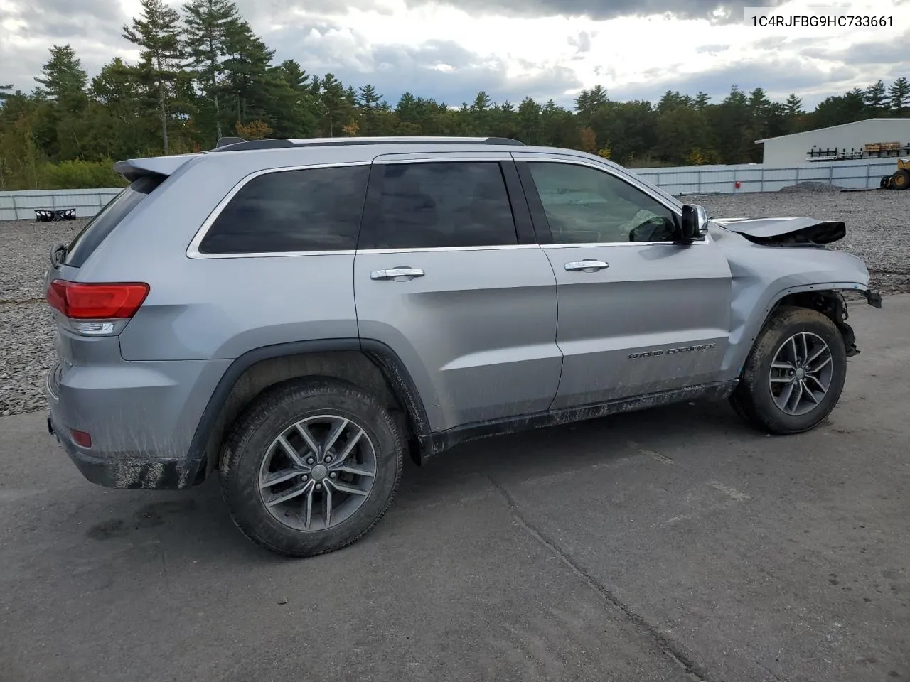 2017 Jeep Grand Cherokee Limited VIN: 1C4RJFBG9HC733661 Lot: 75342664