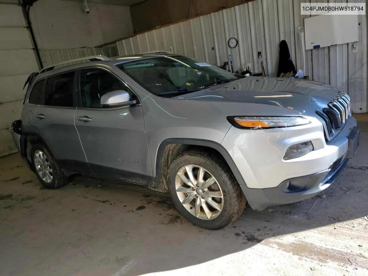 1C4PJMDB0HW518794 2017 Jeep Cherokee Limited