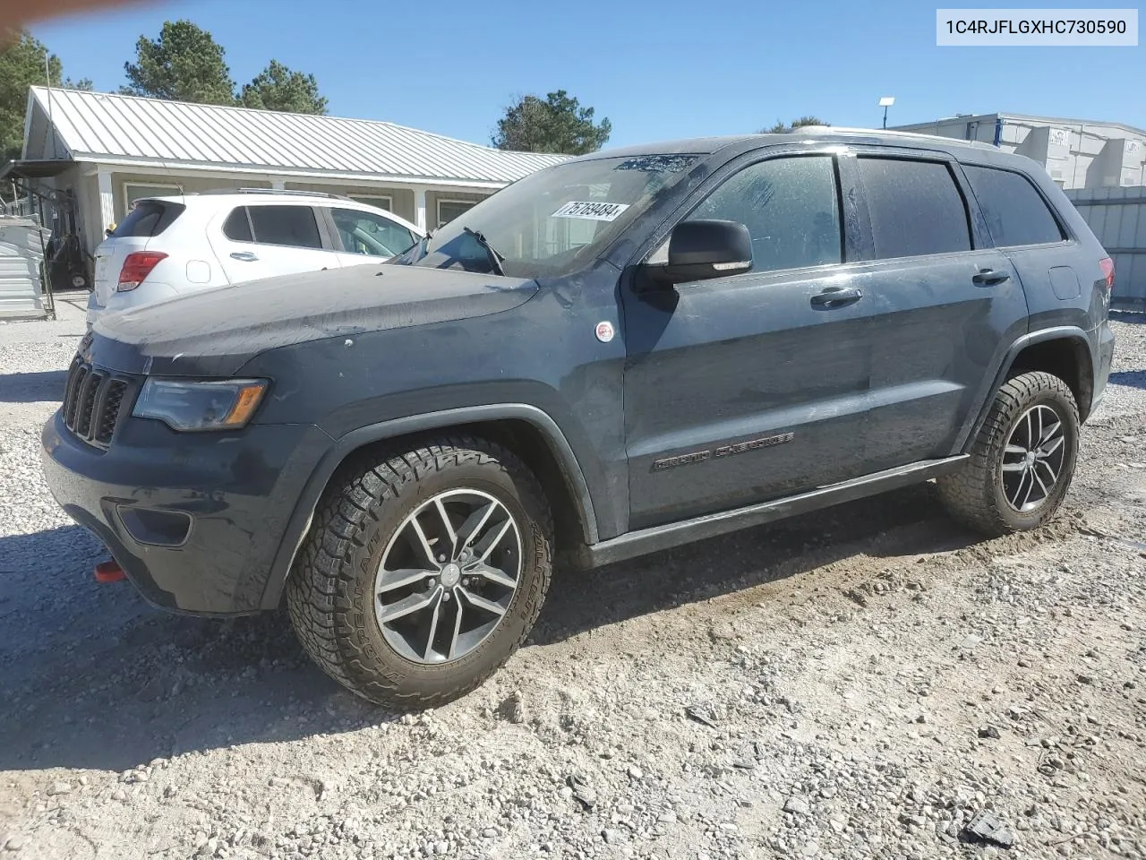 2017 Jeep Grand Cherokee Trailhawk VIN: 1C4RJFLGXHC730590 Lot: 75769484