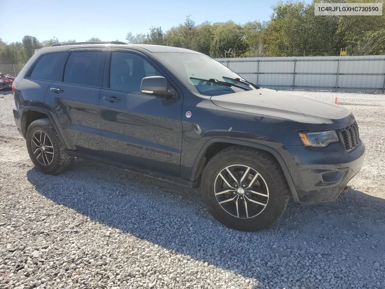 2017 Jeep Grand Cherokee Trailhawk VIN: 1C4RJFLGXHC730590 Lot: 75769484