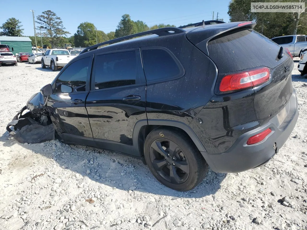 2017 Jeep Cherokee Limited VIN: 1C4PJLDS0HW585714 Lot: 75872154