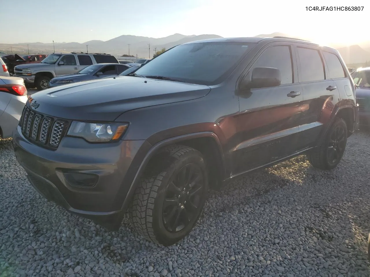 2017 Jeep Grand Cherokee Laredo VIN: 1C4RJFAG1HC863807 Lot: 75955864