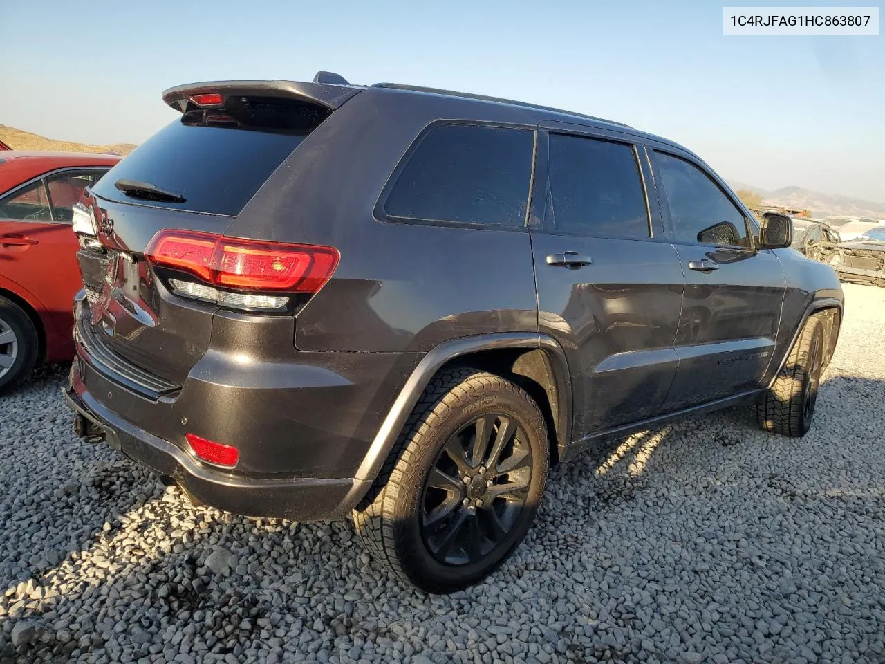 2017 Jeep Grand Cherokee Laredo VIN: 1C4RJFAG1HC863807 Lot: 75955864