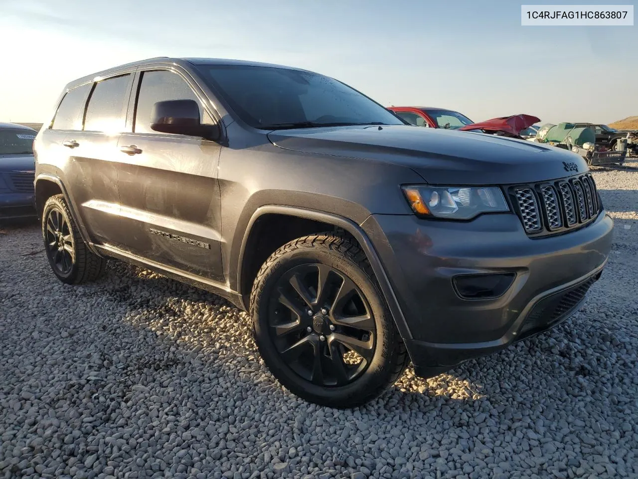 2017 Jeep Grand Cherokee Laredo VIN: 1C4RJFAG1HC863807 Lot: 75955864