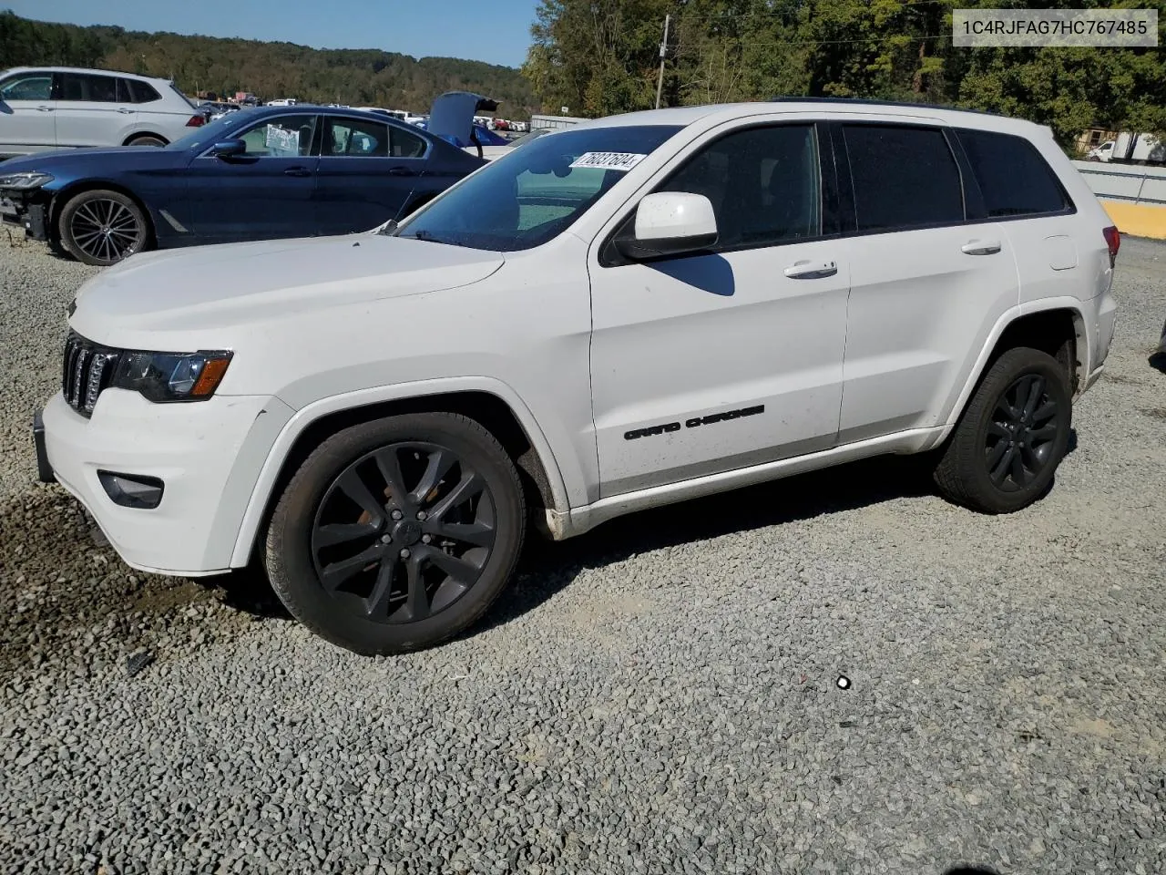 2017 Jeep Grand Cherokee Laredo VIN: 1C4RJFAG7HC767485 Lot: 76037604