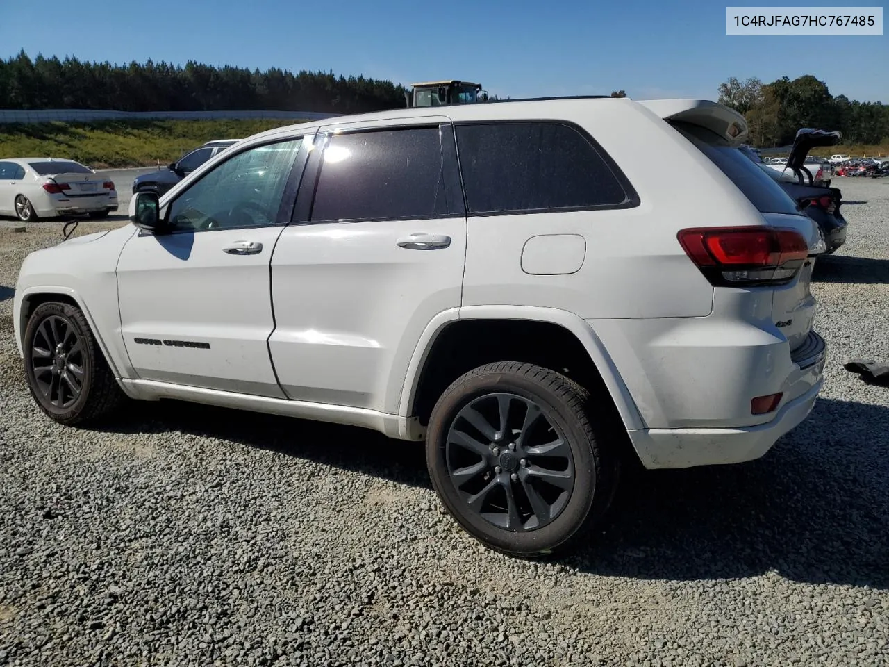 2017 Jeep Grand Cherokee Laredo VIN: 1C4RJFAG7HC767485 Lot: 76037604