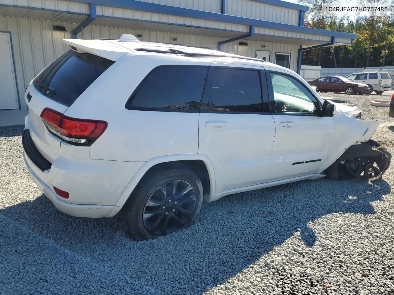 2017 Jeep Grand Cherokee Laredo VIN: 1C4RJFAG7HC767485 Lot: 76037604