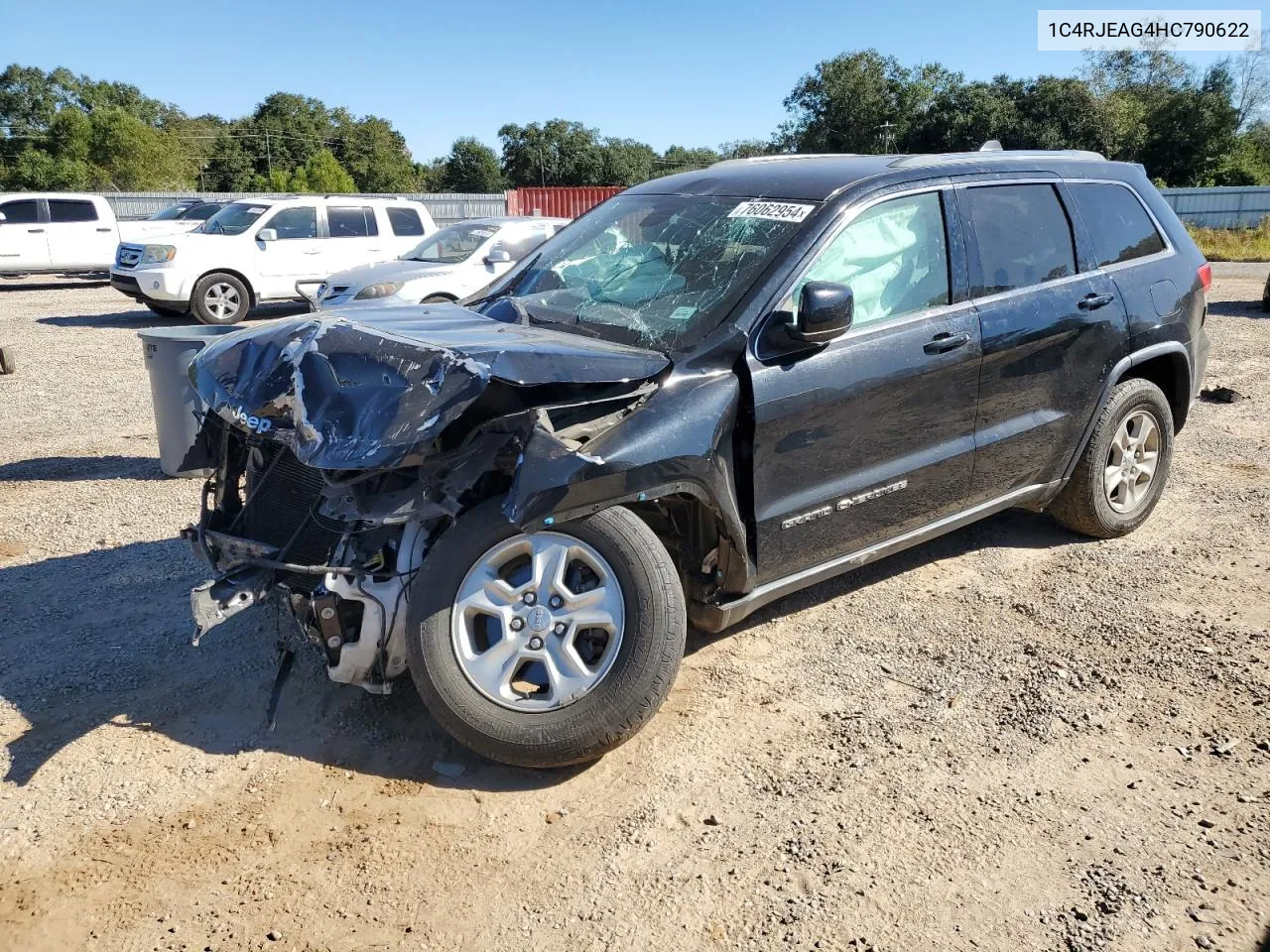 2017 Jeep Grand Cherokee Laredo VIN: 1C4RJEAG4HC790622 Lot: 76062954