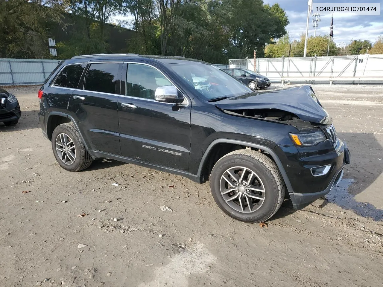 2017 Jeep Grand Cherokee Limited VIN: 1C4RJFBG4HC701474 Lot: 76070314