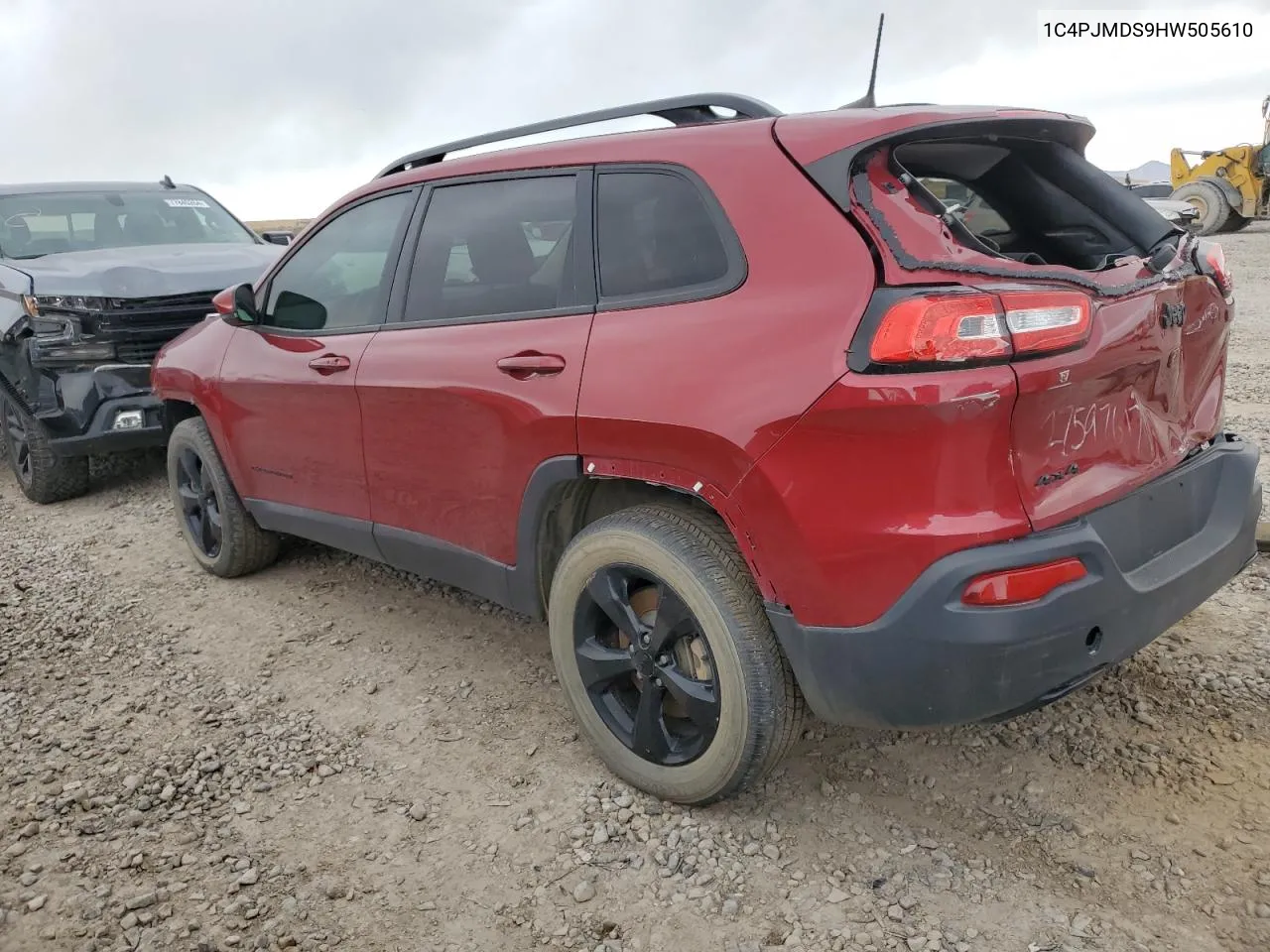 2017 Jeep Cherokee Limited VIN: 1C4PJMDS9HW505610 Lot: 76180574