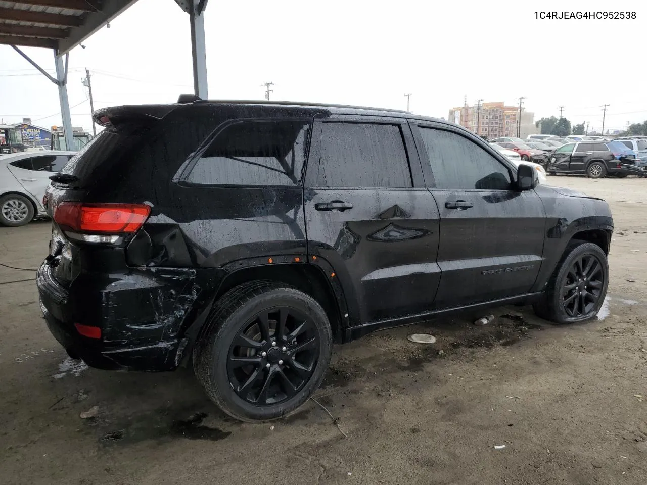 2017 Jeep Grand Cherokee Laredo VIN: 1C4RJEAG4HC952538 Lot: 76273984