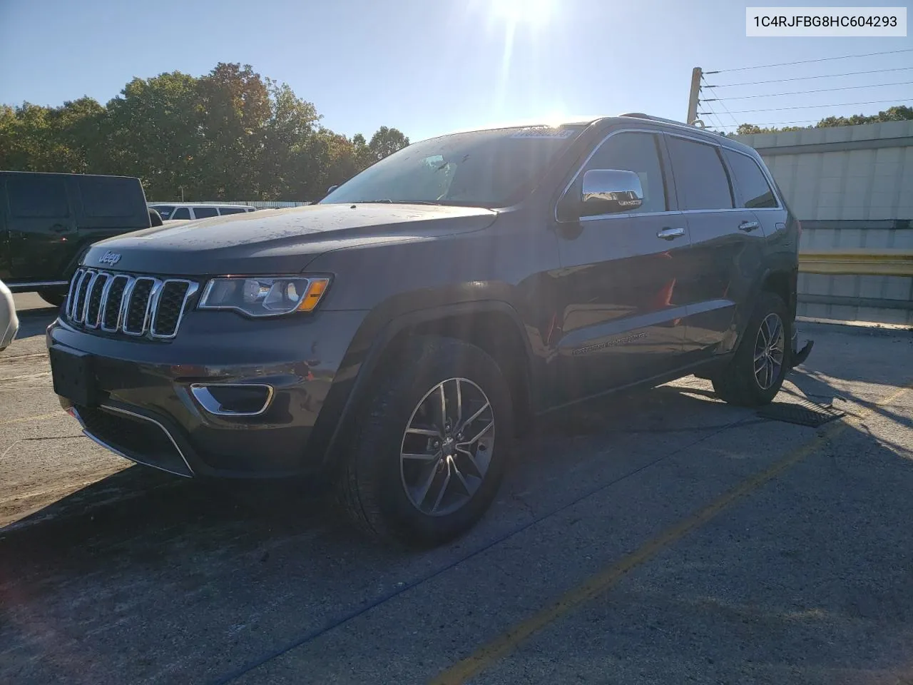 2017 Jeep Grand Cherokee Limited VIN: 1C4RJFBG8HC604293 Lot: 76290234