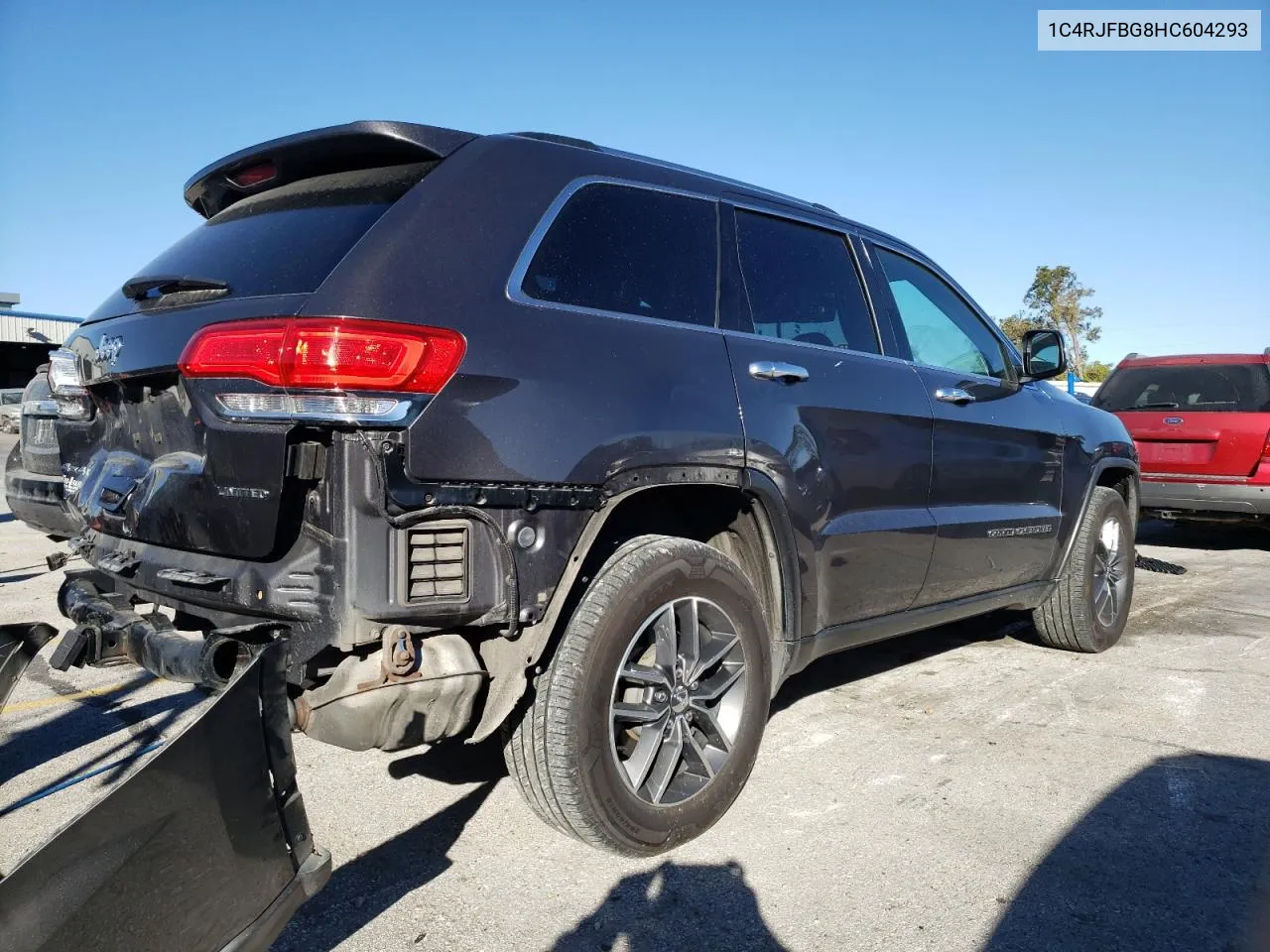 2017 Jeep Grand Cherokee Limited VIN: 1C4RJFBG8HC604293 Lot: 76290234