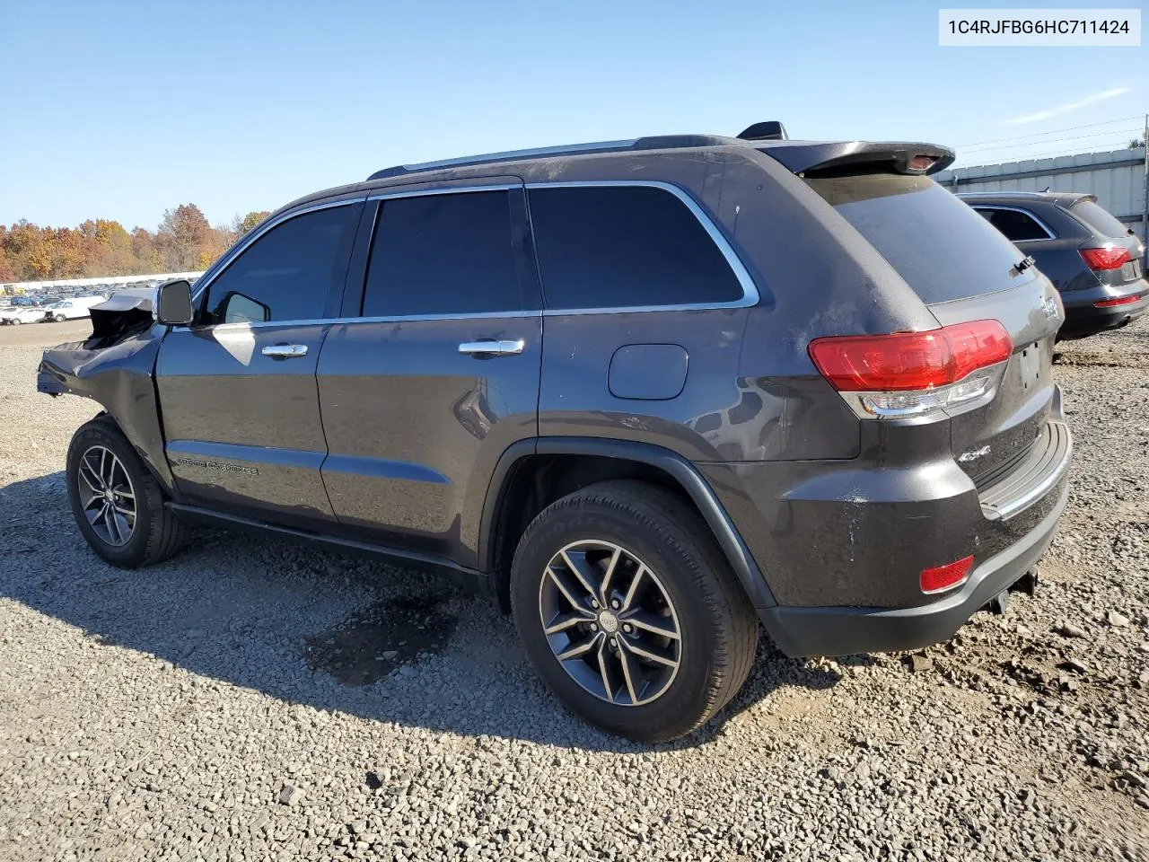 2017 Jeep Grand Cherokee Limited VIN: 1C4RJFBG6HC711424 Lot: 76308034