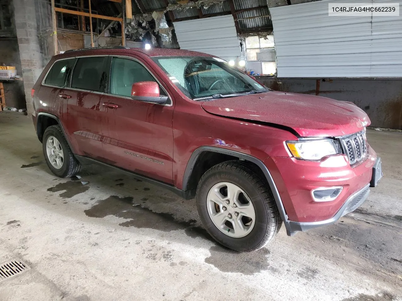 2017 Jeep Grand Cherokee Laredo VIN: 1C4RJFAG4HC662239 Lot: 76351294