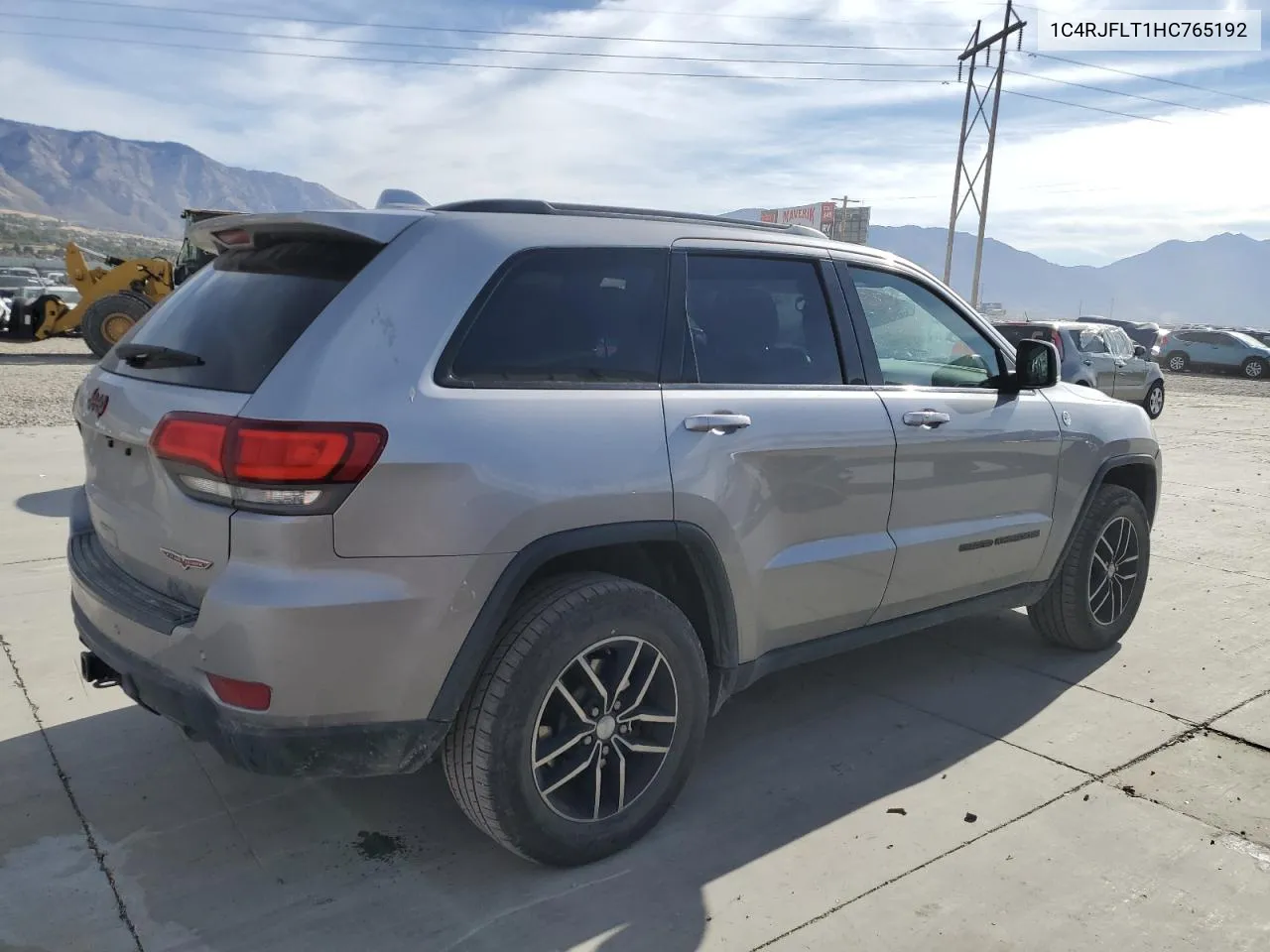 2017 Jeep Grand Cherokee Trailhawk VIN: 1C4RJFLT1HC765192 Lot: 76363724