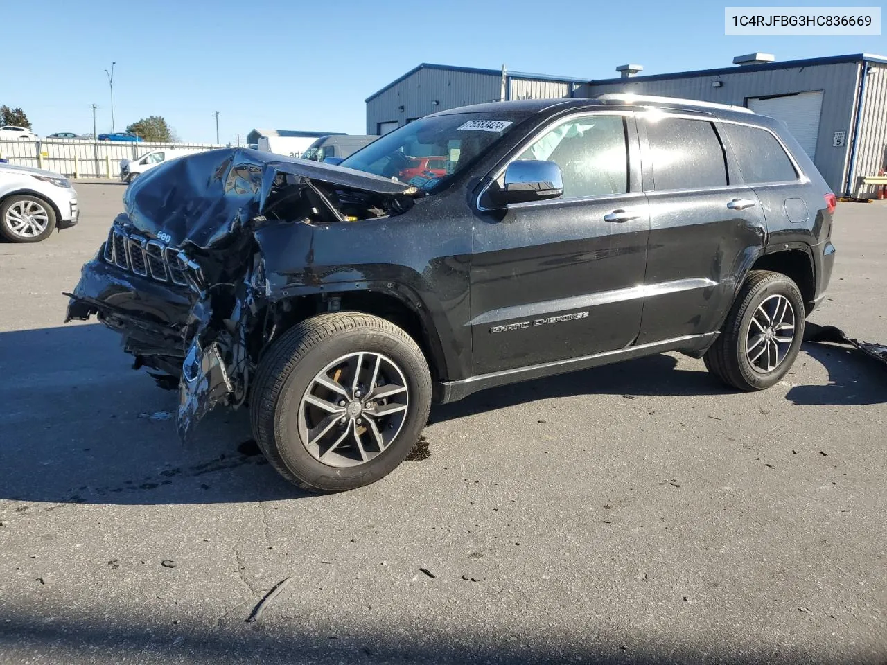 2017 Jeep Grand Cherokee Limited VIN: 1C4RJFBG3HC836669 Lot: 76383424