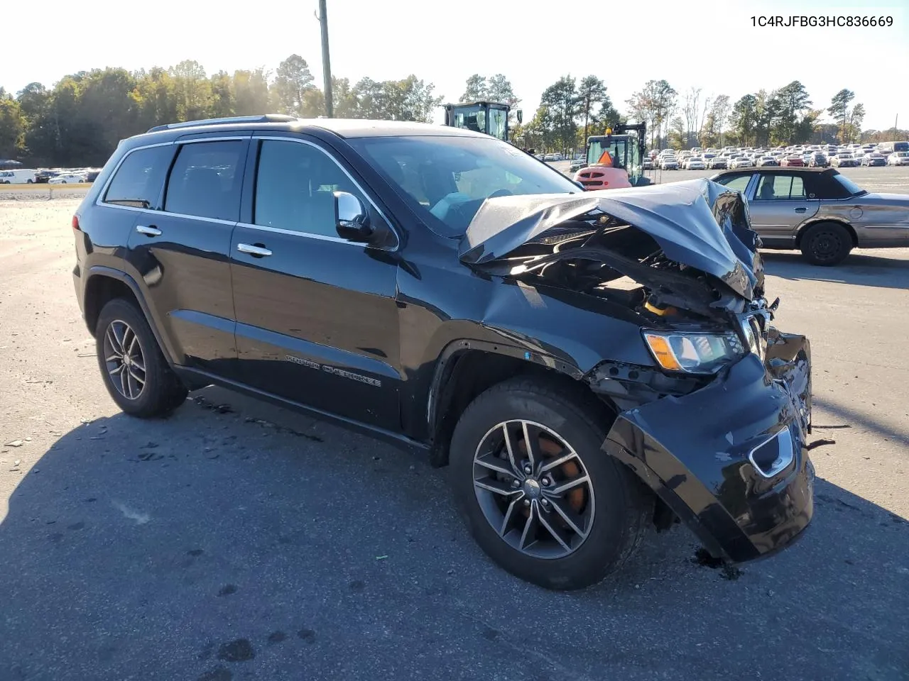 2017 Jeep Grand Cherokee Limited VIN: 1C4RJFBG3HC836669 Lot: 76383424