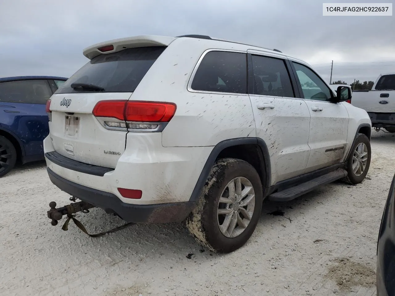 2017 Jeep Grand Cherokee Laredo VIN: 1C4RJFAG2HC922637 Lot: 76459224