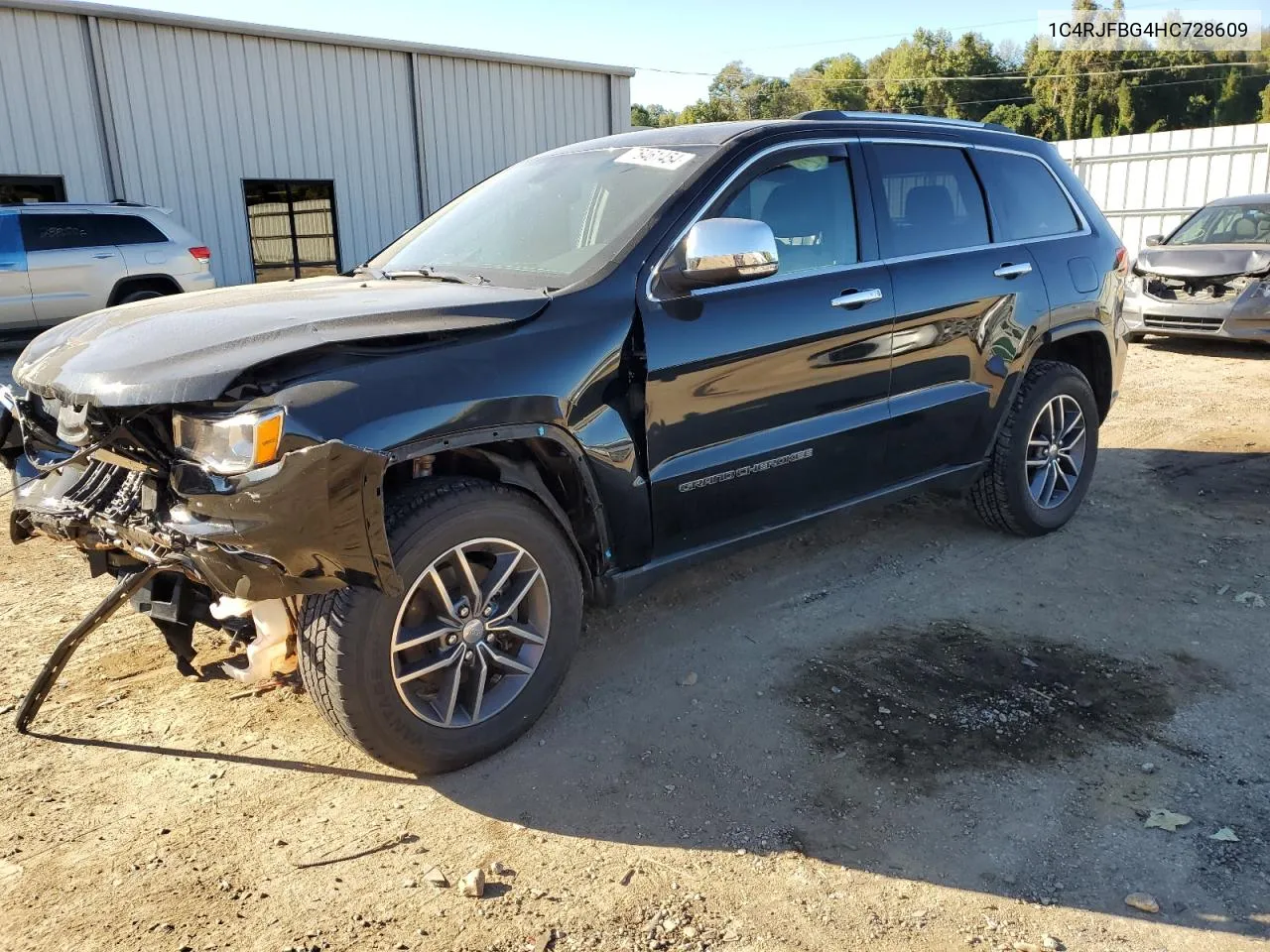 2017 Jeep Grand Cherokee Limited VIN: 1C4RJFBG4HC728609 Lot: 76461454