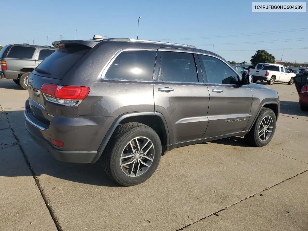 2017 Jeep Grand Cherokee Limited VIN: 1C4RJFBG0HC604689 Lot: 76588844