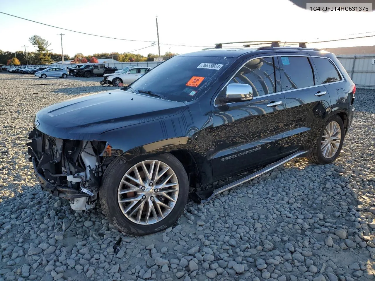 2017 Jeep Grand Cherokee Summit VIN: 1C4RJFJT4HC631375 Lot: 76638864