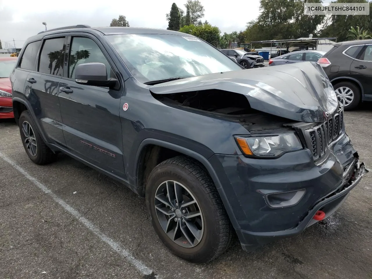 2017 Jeep Grand Cherokee Trailhawk VIN: 1C4RJFLT6HC844101 Lot: 76669394