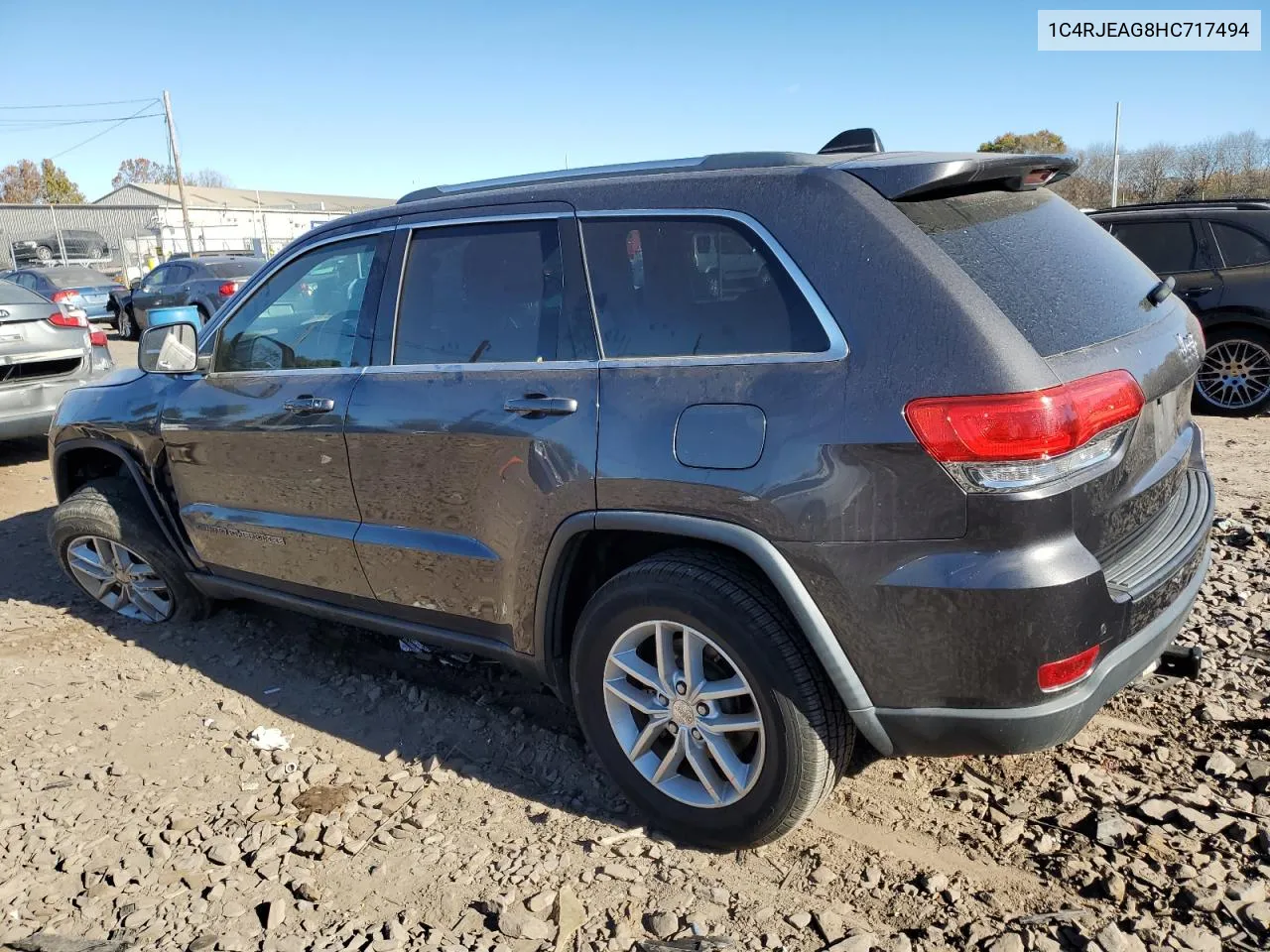 2017 Jeep Grand Cherokee Laredo VIN: 1C4RJEAG8HC717494 Lot: 76690574