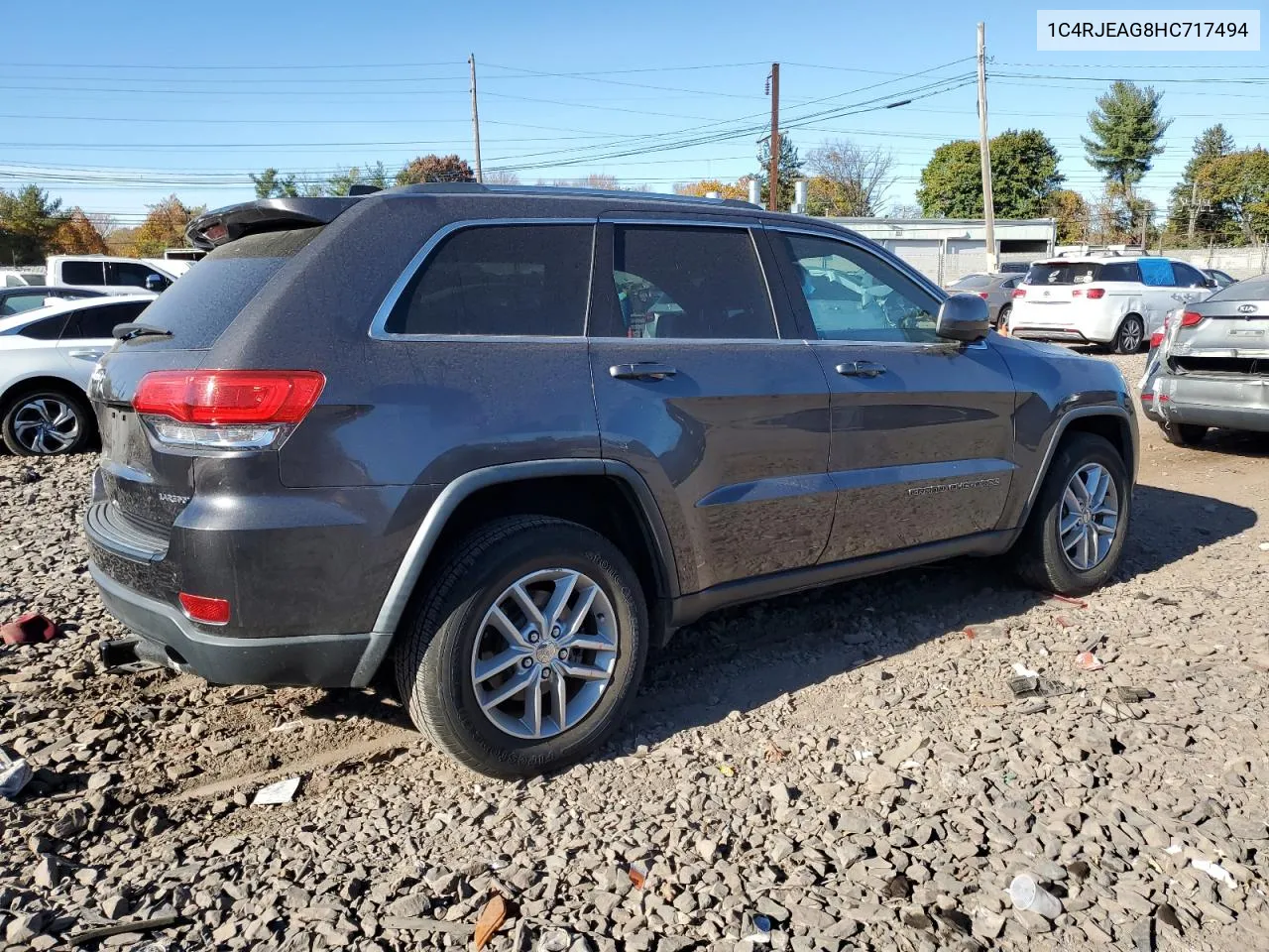 2017 Jeep Grand Cherokee Laredo VIN: 1C4RJEAG8HC717494 Lot: 76690574