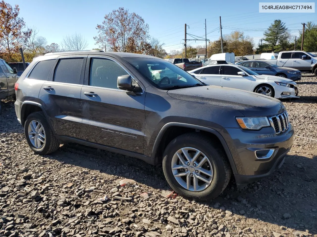 2017 Jeep Grand Cherokee Laredo VIN: 1C4RJEAG8HC717494 Lot: 76690574