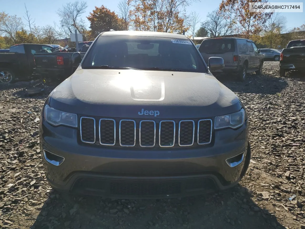 2017 Jeep Grand Cherokee Laredo VIN: 1C4RJEAG8HC717494 Lot: 76690574