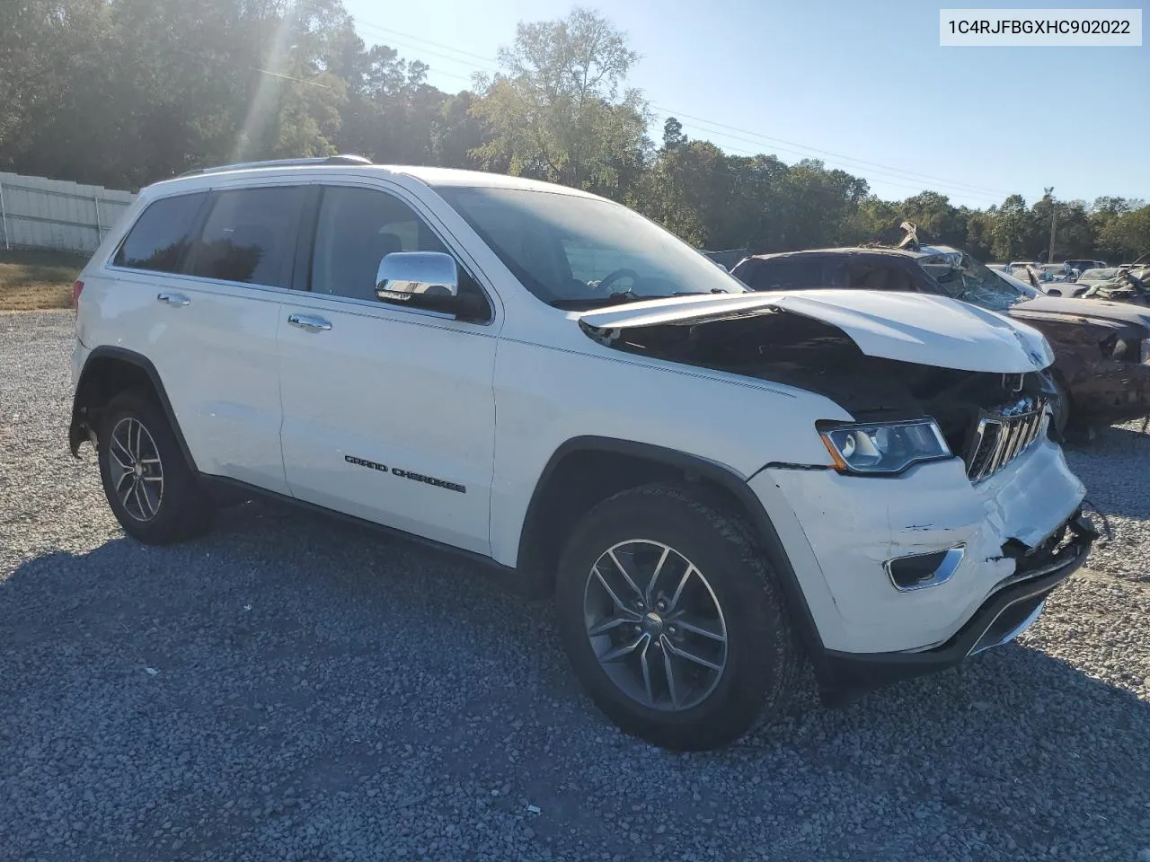 2017 Jeep Grand Cherokee Limited VIN: 1C4RJFBGXHC902022 Lot: 76713684