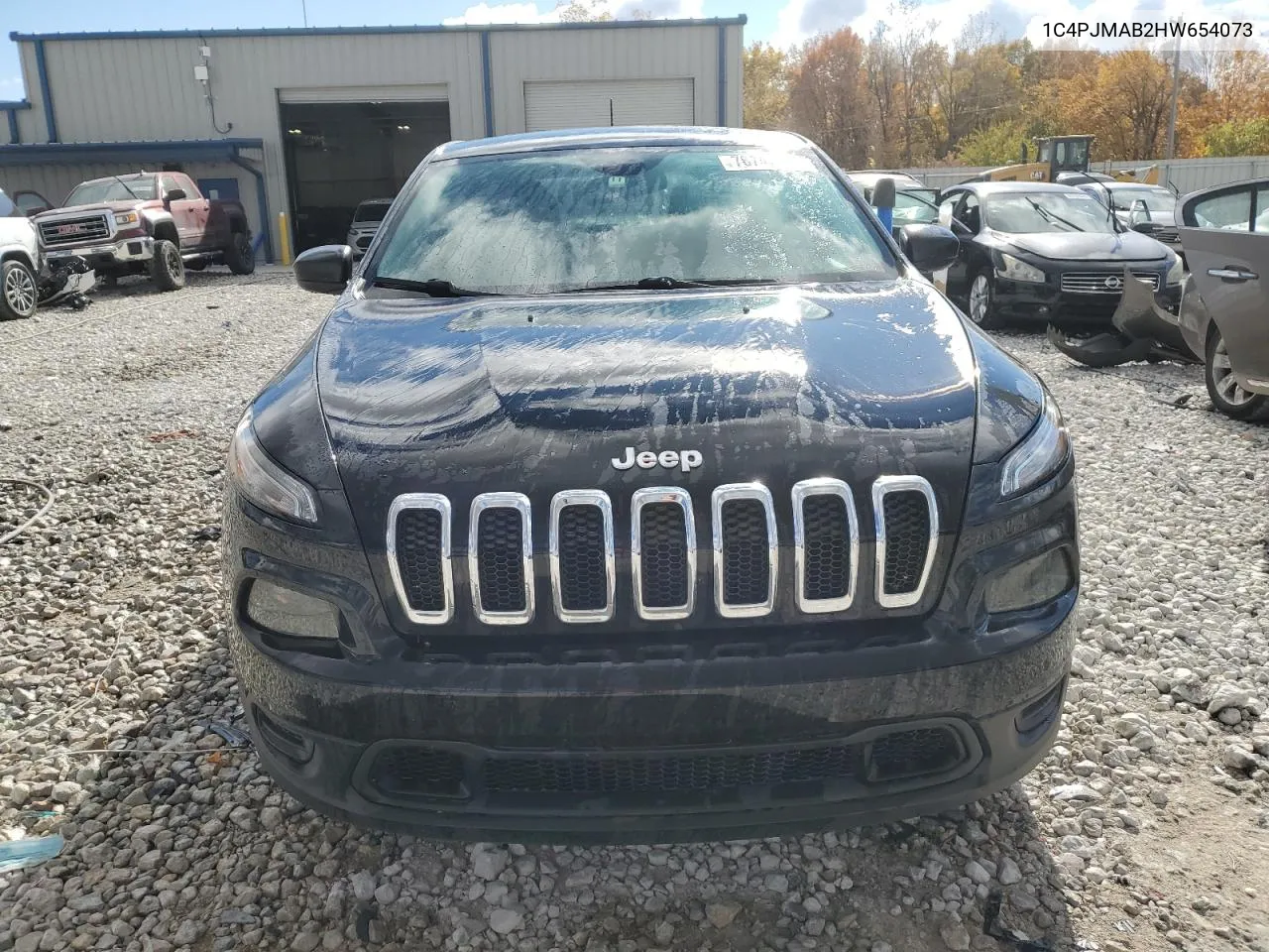 2017 Jeep Cherokee Sport VIN: 1C4PJMAB2HW654073 Lot: 76742754