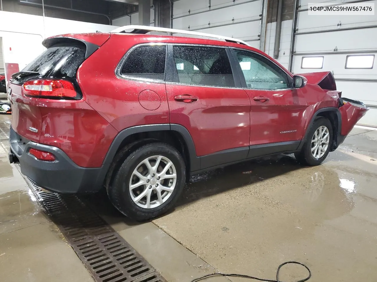 2017 Jeep Cherokee Latitude VIN: 1C4PJMCS9HW567476 Lot: 76767224