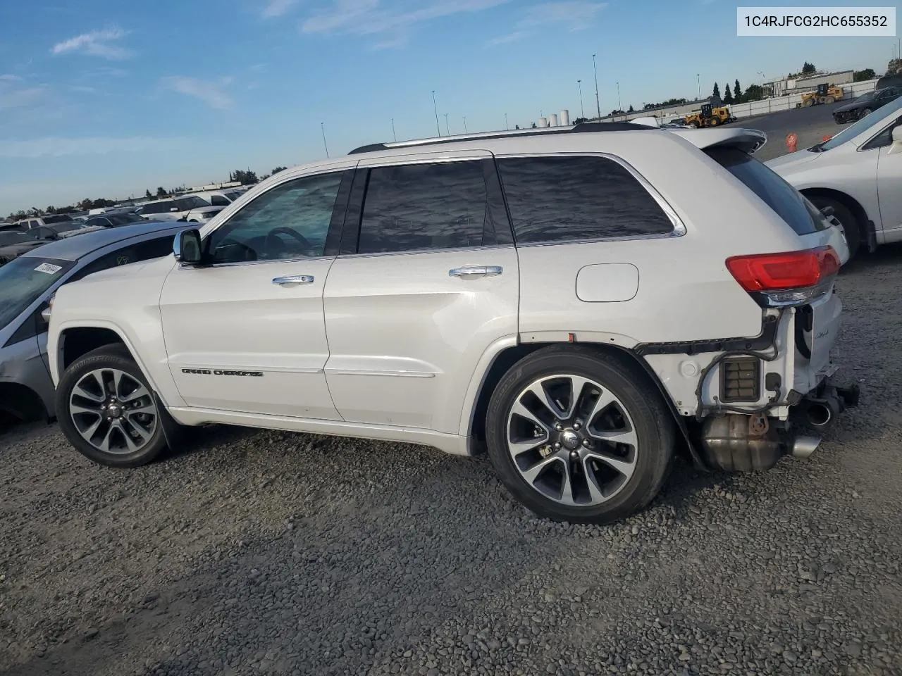 2017 Jeep Grand Cherokee Overland VIN: 1C4RJFCG2HC655352 Lot: 76768354