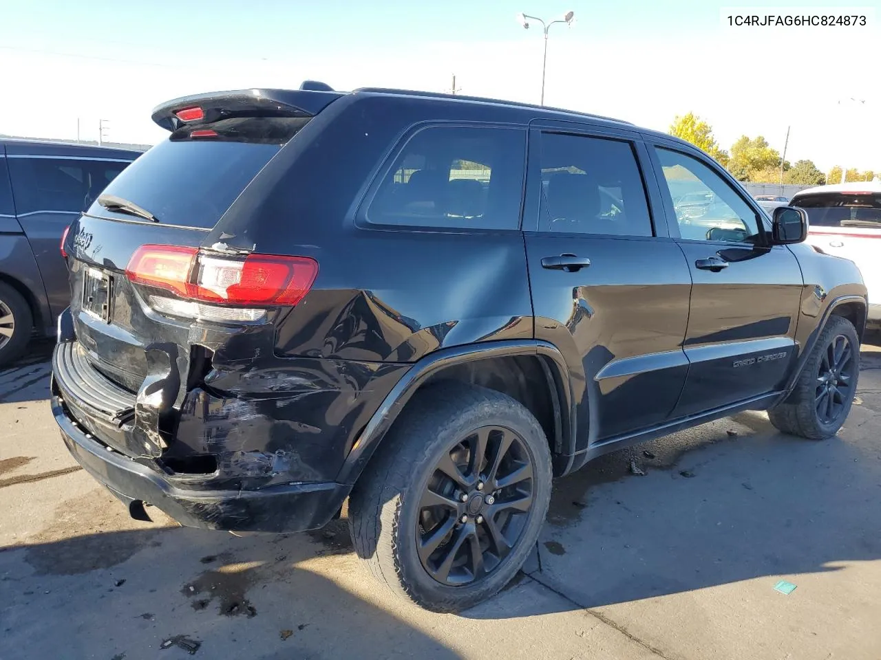 2017 Jeep Grand Cherokee Laredo VIN: 1C4RJFAG6HC824873 Lot: 76823434