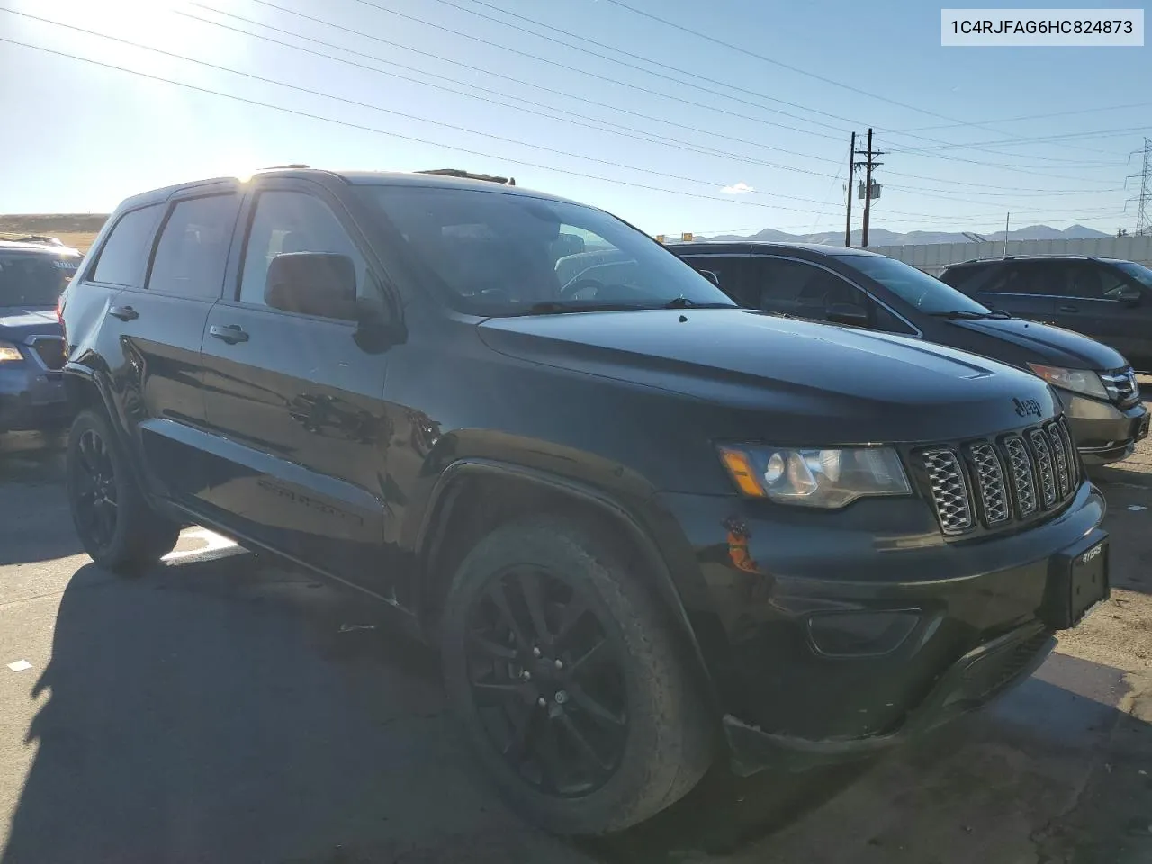 2017 Jeep Grand Cherokee Laredo VIN: 1C4RJFAG6HC824873 Lot: 76823434