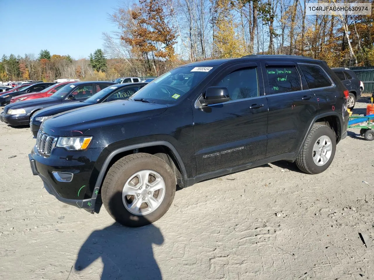 2017 Jeep Grand Cherokee Laredo VIN: 1C4RJFAG6HC630974 Lot: 76885494