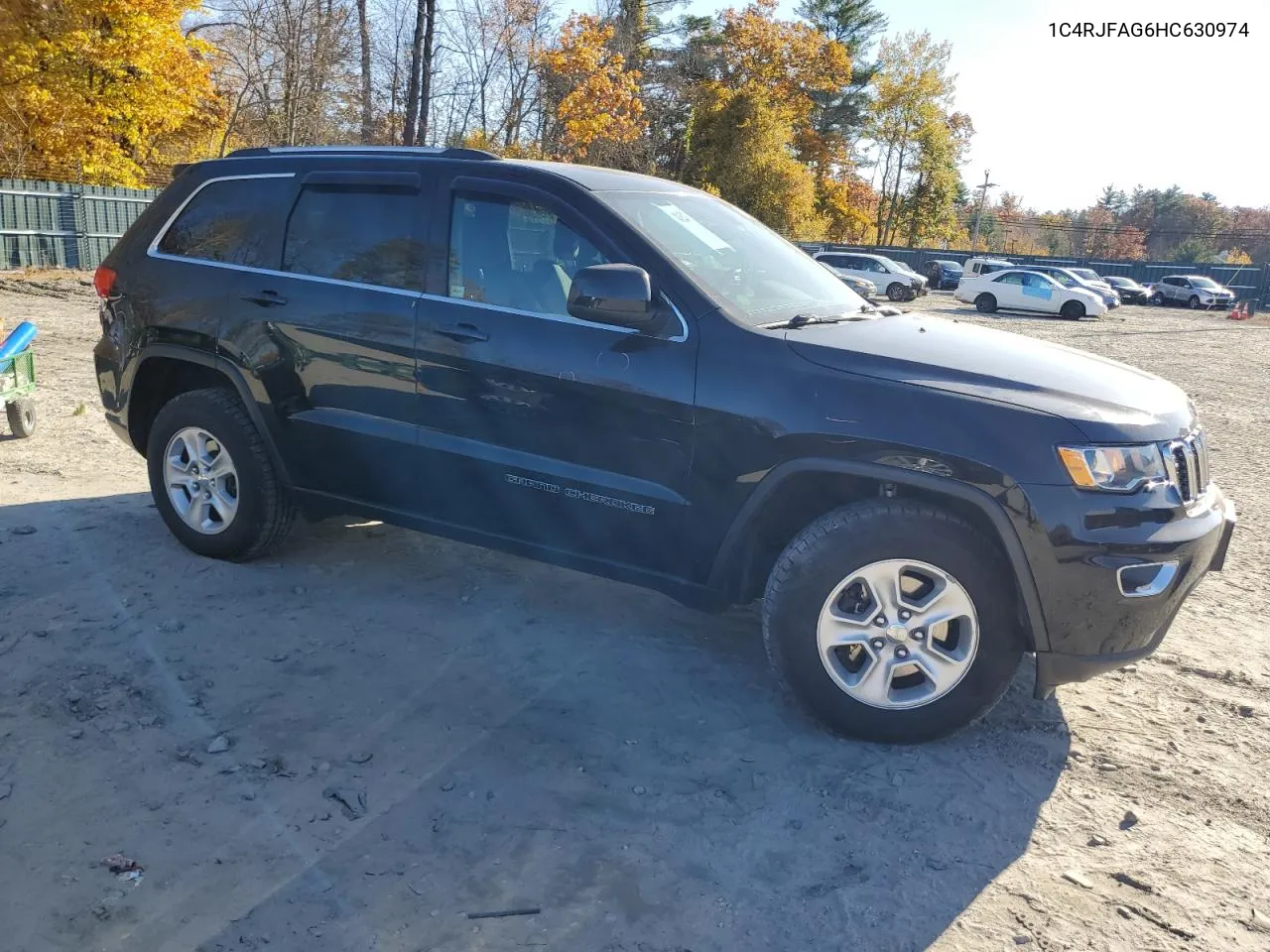 2017 Jeep Grand Cherokee Laredo VIN: 1C4RJFAG6HC630974 Lot: 76885494