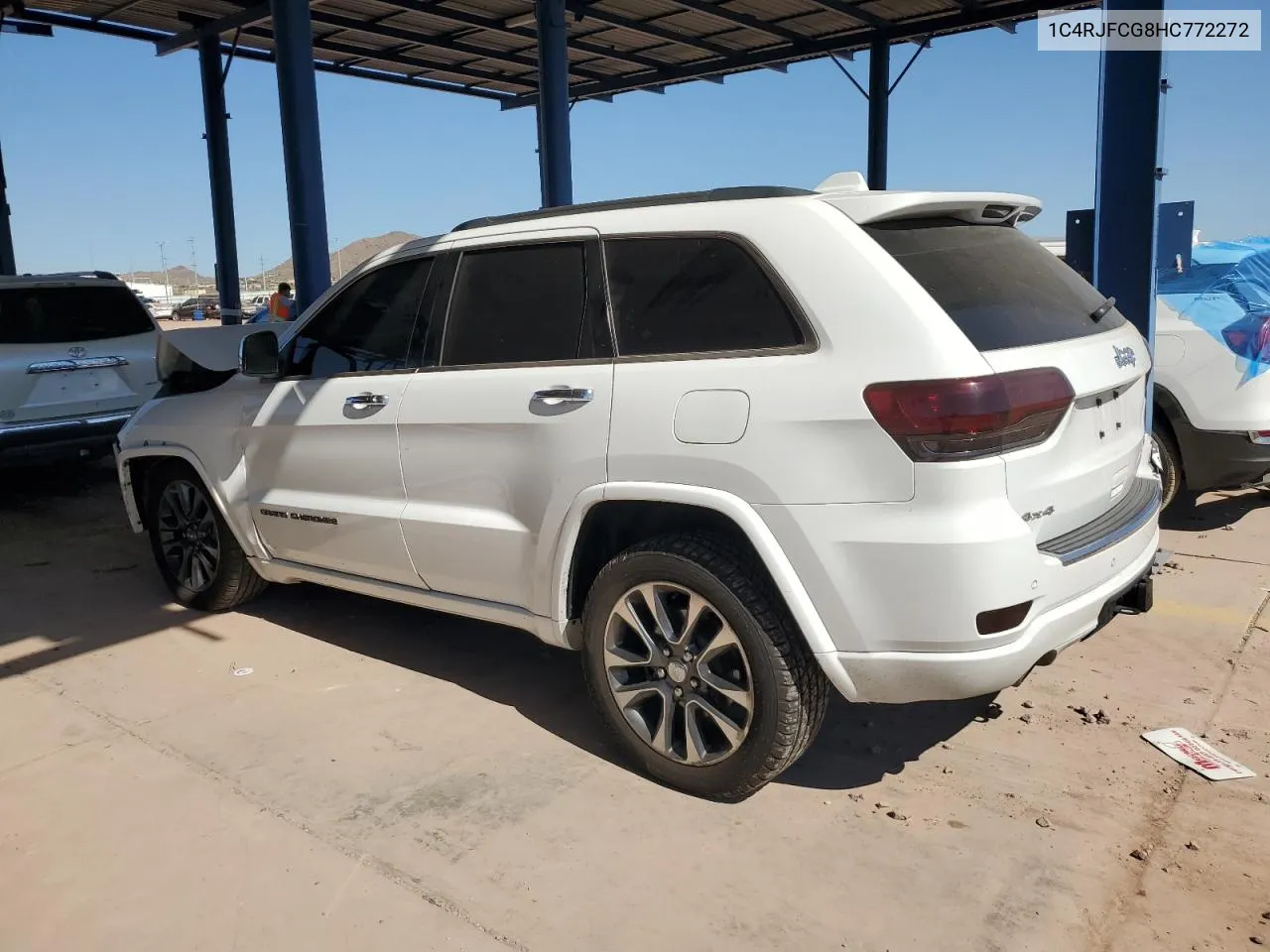 1C4RJFCG8HC772272 2017 Jeep Grand Cherokee Overland