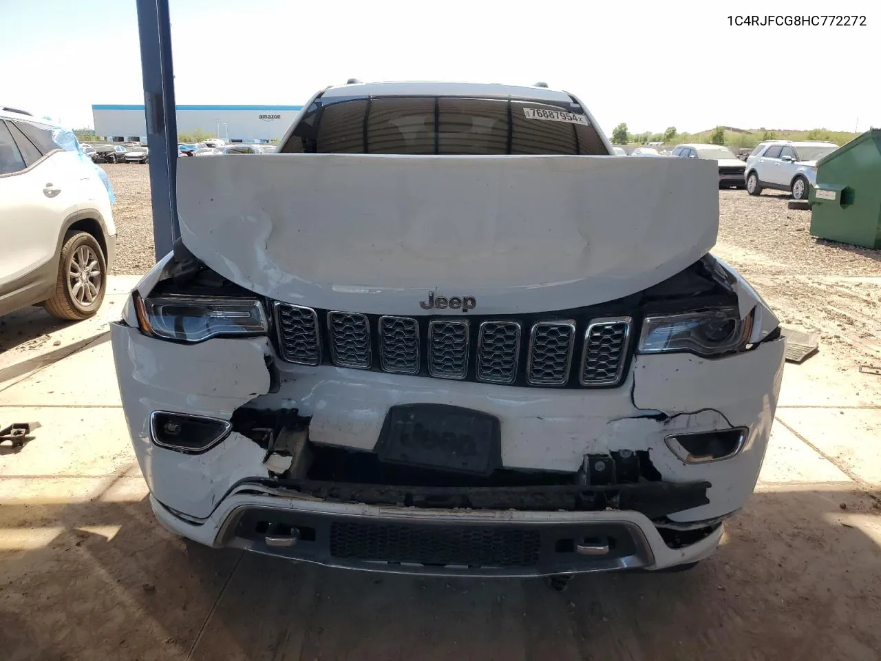 1C4RJFCG8HC772272 2017 Jeep Grand Cherokee Overland