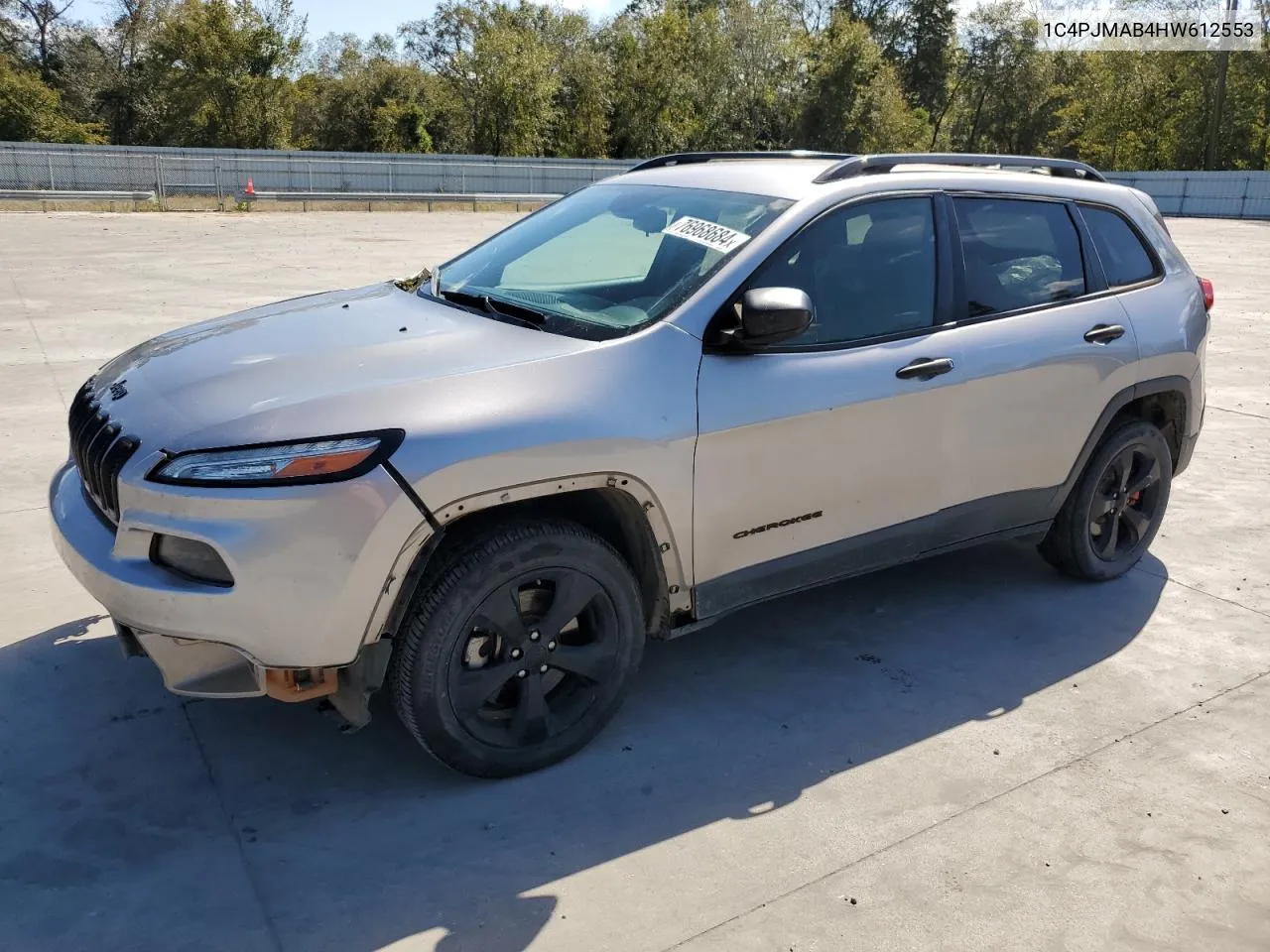 2017 Jeep Cherokee Sport VIN: 1C4PJMAB4HW612553 Lot: 76968684