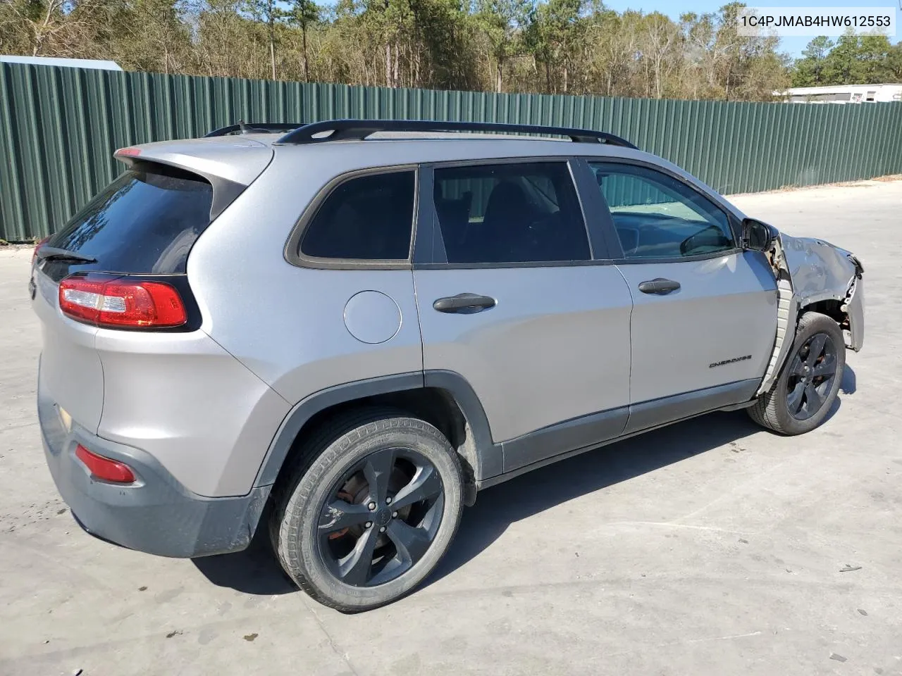 2017 Jeep Cherokee Sport VIN: 1C4PJMAB4HW612553 Lot: 76968684