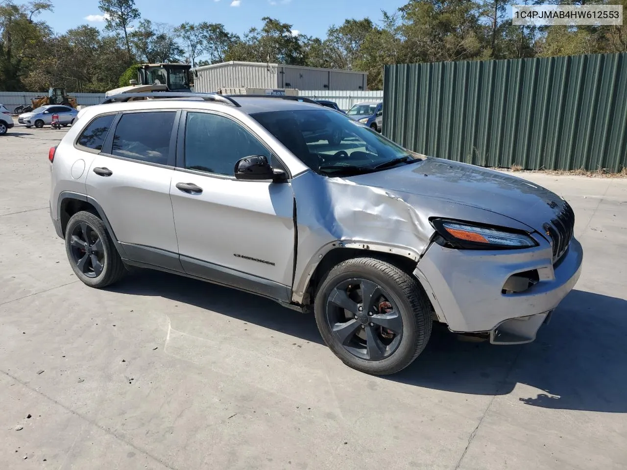 2017 Jeep Cherokee Sport VIN: 1C4PJMAB4HW612553 Lot: 76968684