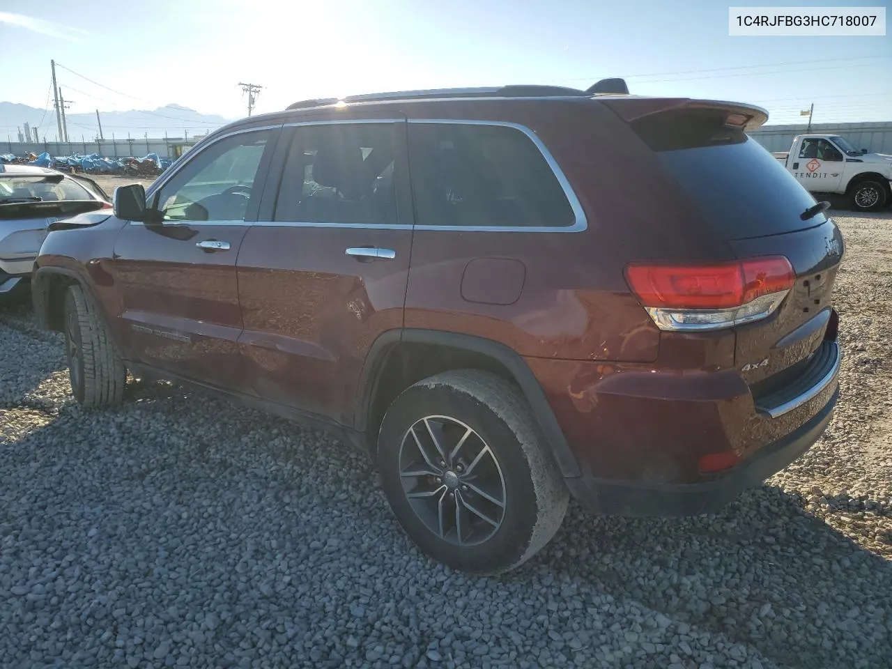 2017 Jeep Grand Cherokee Limited VIN: 1C4RJFBG3HC718007 Lot: 77015964