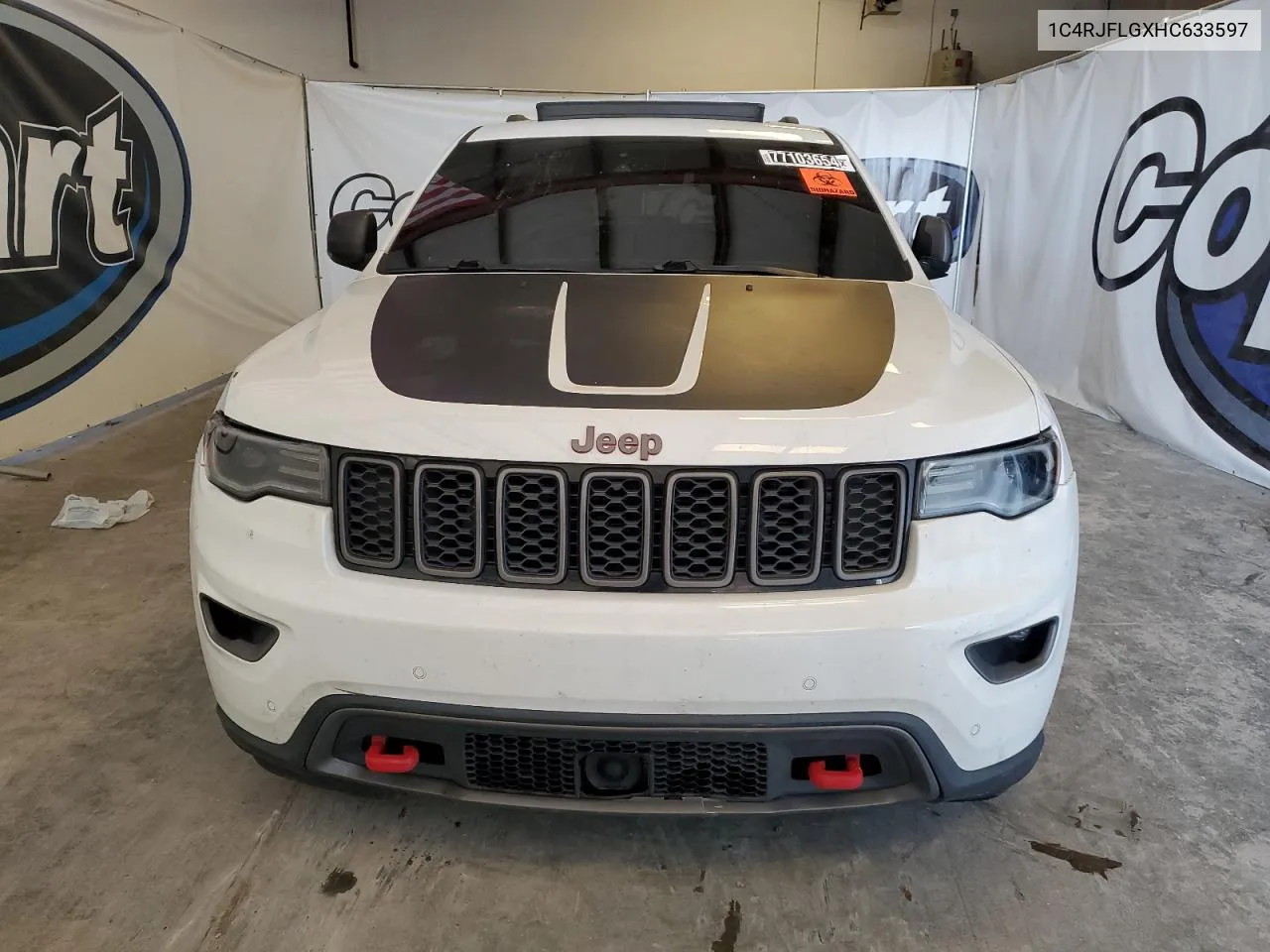 2017 Jeep Grand Cherokee Trailhawk VIN: 1C4RJFLGXHC633597 Lot: 77103654