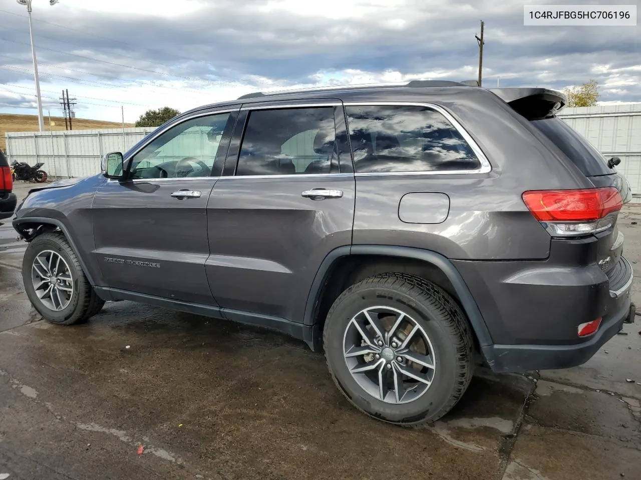 2017 Jeep Grand Cherokee Limited VIN: 1C4RJFBG5HC706196 Lot: 77118474